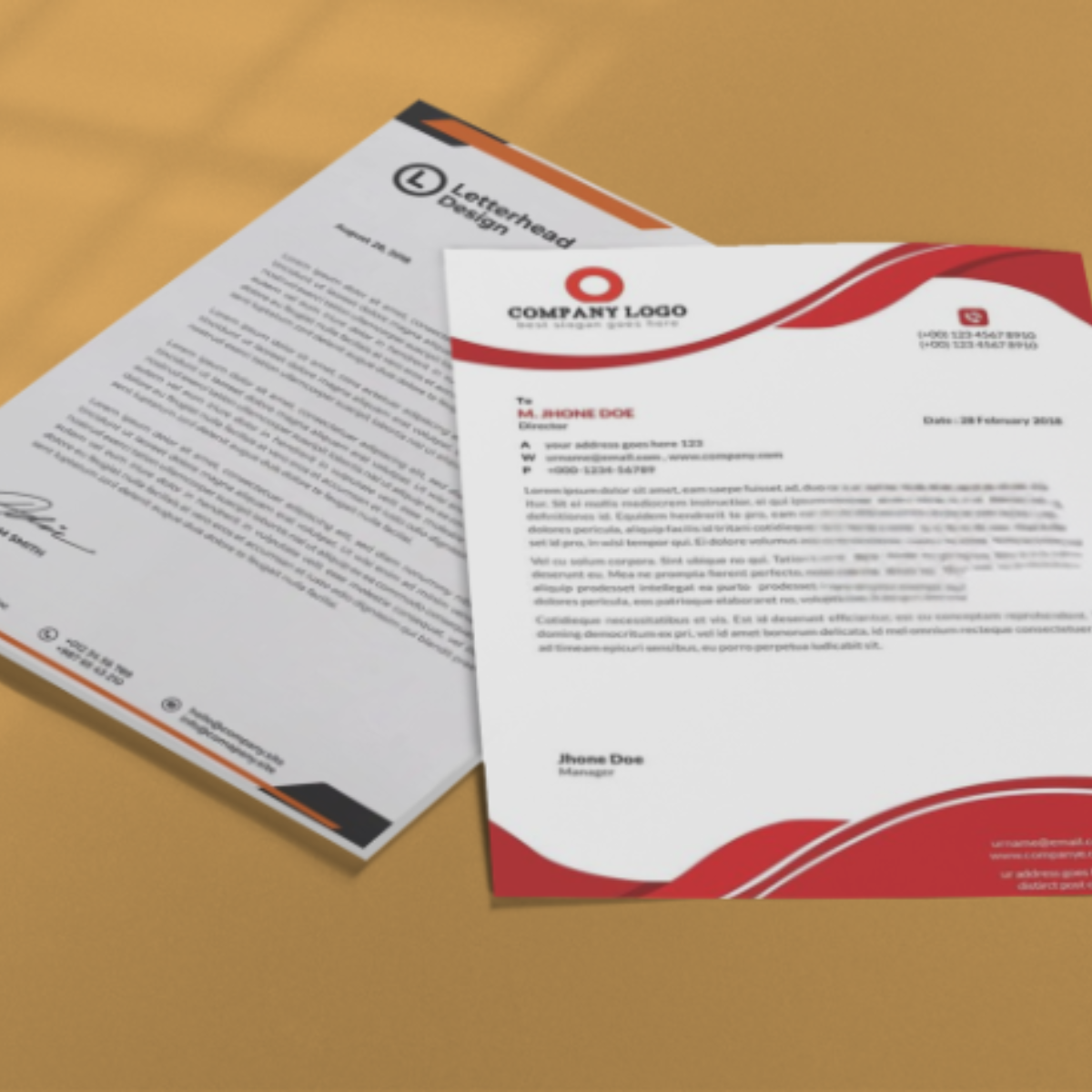 LETTERHEADS