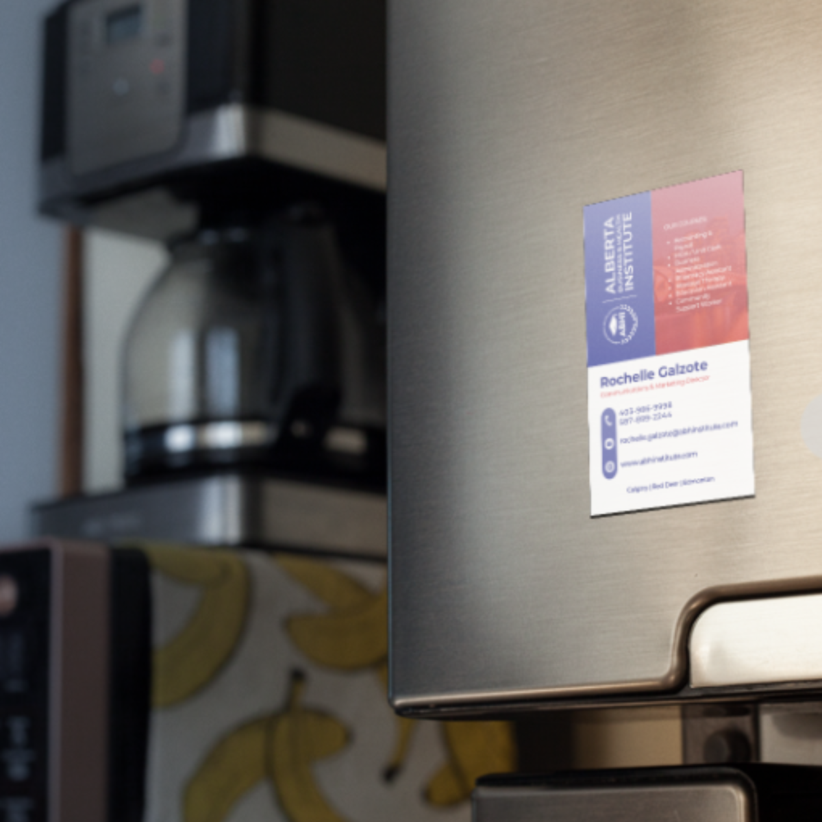 BUSINESS CARDS MAGNET